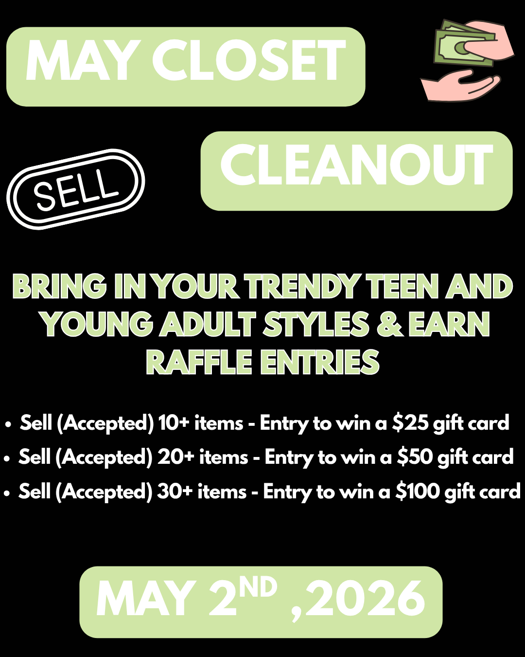 May Closet Cleanout